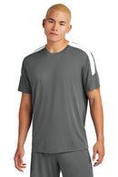 Sport-Tek ®  Competitor   United Crew ST100 - Iron Grey/ White