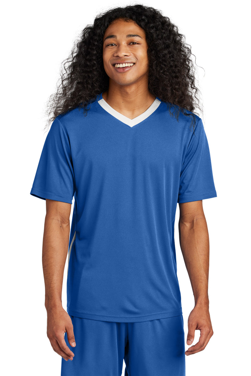 Sport-Tek ®  Competitor   United V-Neck ST101 - Royal/ White