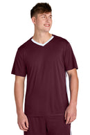 Sport-Tek ®  Competitor   United V-Neck ST101 - Maroon/ White