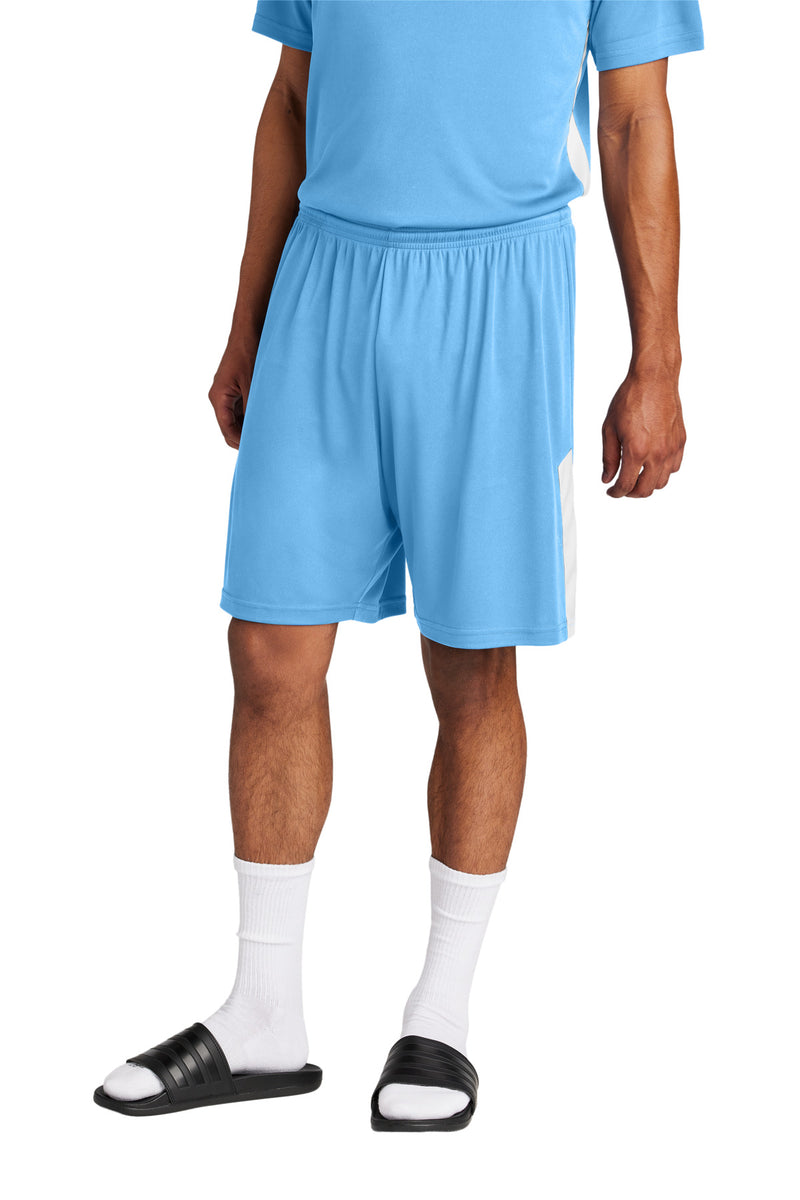 Sport-Tek ®  Competitor   United 7' Short ST103 - Carolina Blue/ White