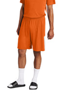 Sport-Tek ®  Competitor   United 7' Short ST103 - Deep Orange/ White
