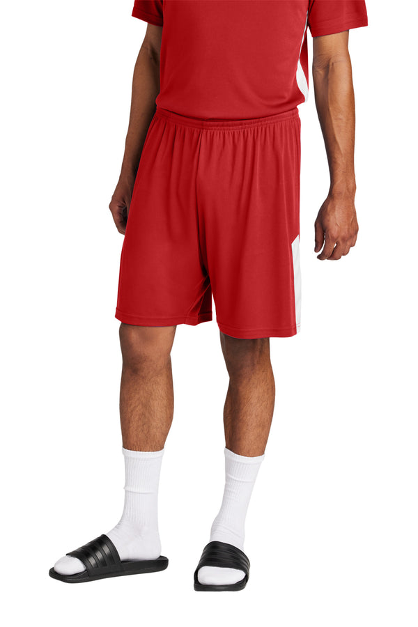 Sport-Tek ®  Competitor   United 7' Short ST103 - Deep Red/ White