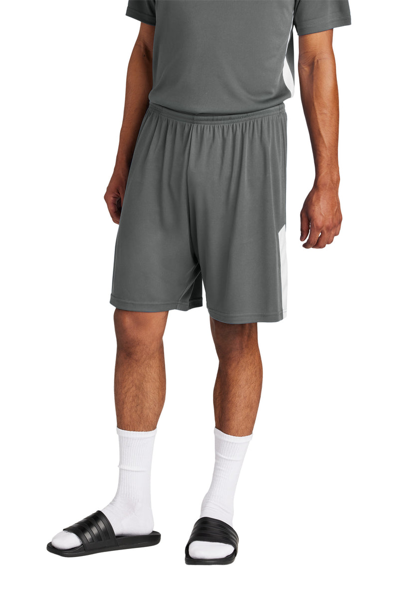 Sport-Tek ®  Competitor   United 7' Short ST103 - Iron Grey/ White