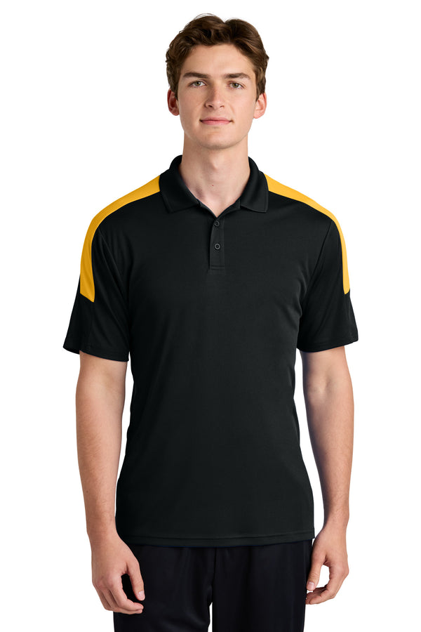 Sport-Tek ®  Competitor   United Polo ST104 - Black/ Gold