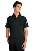 Sport-Tek ®  Competitor   United Polo ST104 - Black/ White