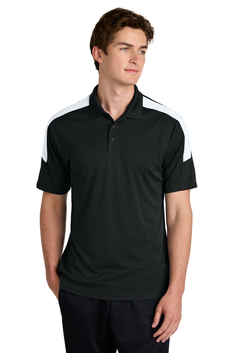 Sport-Tek ®  Competitor   United Polo ST104 - Black/ White
