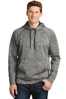 Sport-Tek ®  PosiCharge ®  Electric Heather Fleece Hooded Pullover. ST225