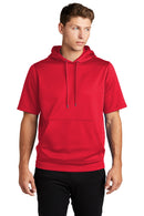 Sport-Tek  ®  Sport-Wick  ®  Fleece Short Sleeve Hooded Pullover. ST251
