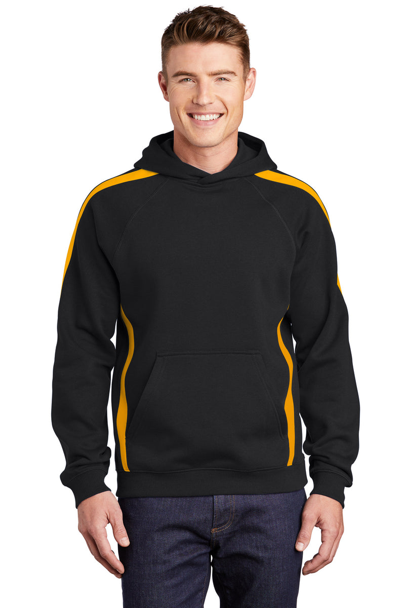 Sport-Tek ®  Sleeve Stripe Pullover Hooded Sweatshirt. ST265