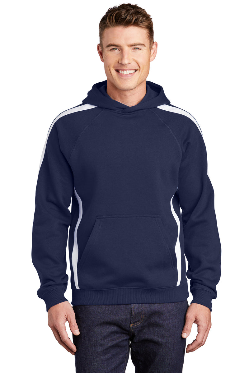 Sport-Tek ®  Sleeve Stripe Pullover Hooded Sweatshirt. ST265