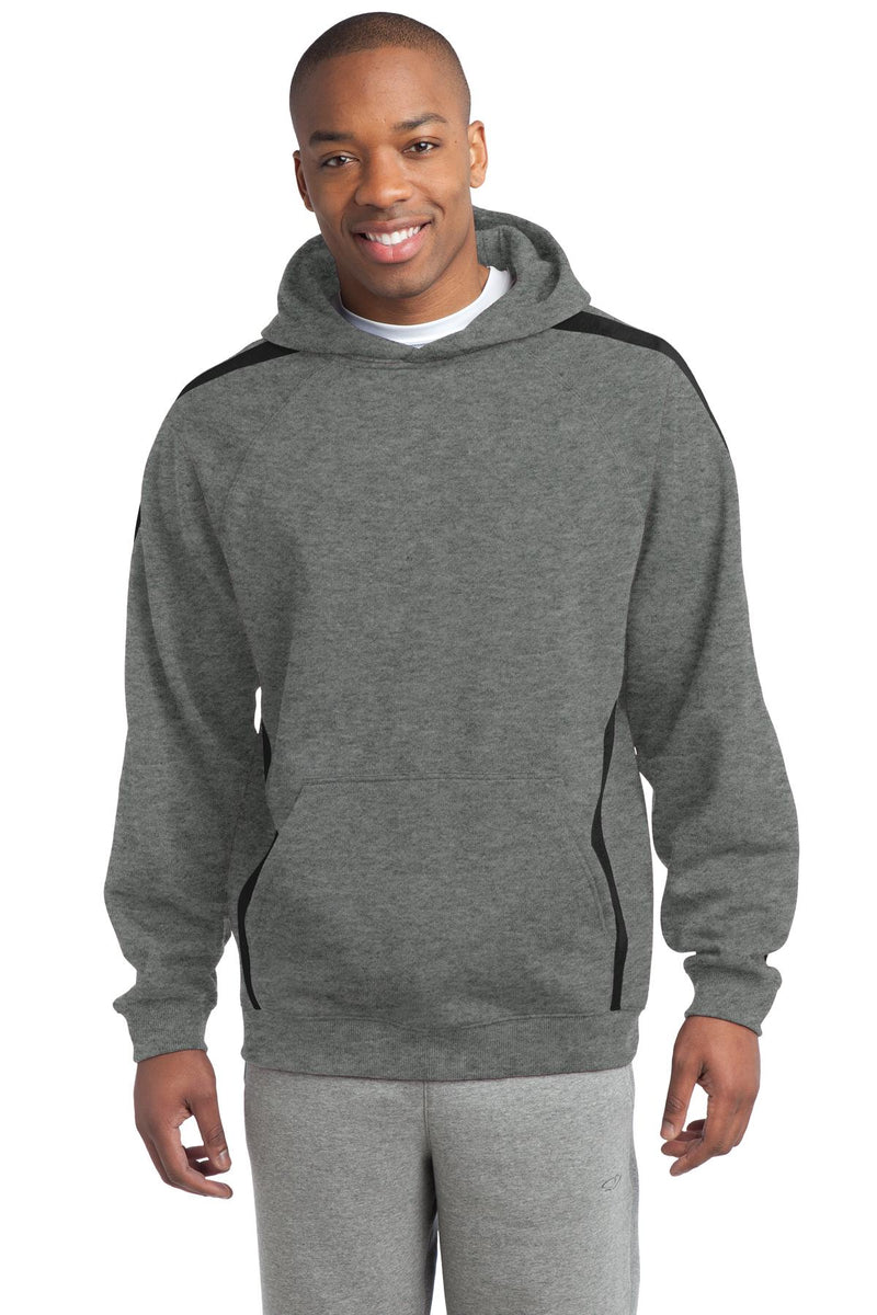 Sport-Tek ®  Sleeve Stripe Pullover Hooded Sweatshirt. ST265