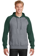 Sport-Tek ®  Raglan Colorblock Pullover Hooded Sweatshirt. ST267