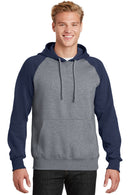 Sport-Tek ®  Raglan Colorblock Pullover Hooded Sweatshirt. ST267