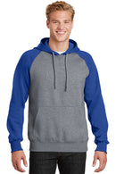 Sport-Tek ®  Raglan Colorblock Pullover Hooded Sweatshirt. ST267