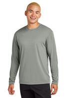 Sport-Tek ®  Long Sleeve PosiCharge ®  Competitor Tee. ST350LS - Grey Concrete