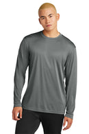 Sport-Tek ®  Long Sleeve PosiCharge ®  Competitor Tee. ST350LS - Iron Grey Heather