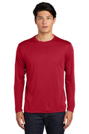 Sport-Tek ®  Long Sleeve PosiCharge ®  Competitor Tee. ST350LS - Deep Red