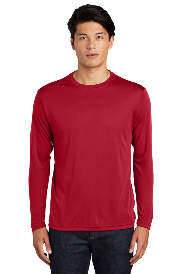 Sport-Tek ®  Long Sleeve PosiCharge ®  Competitor Tee. ST350LS - Deep Red