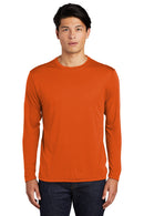 Sport-Tek ®  Long Sleeve PosiCharge ®  Competitor Tee. ST350LS - Deep Orange