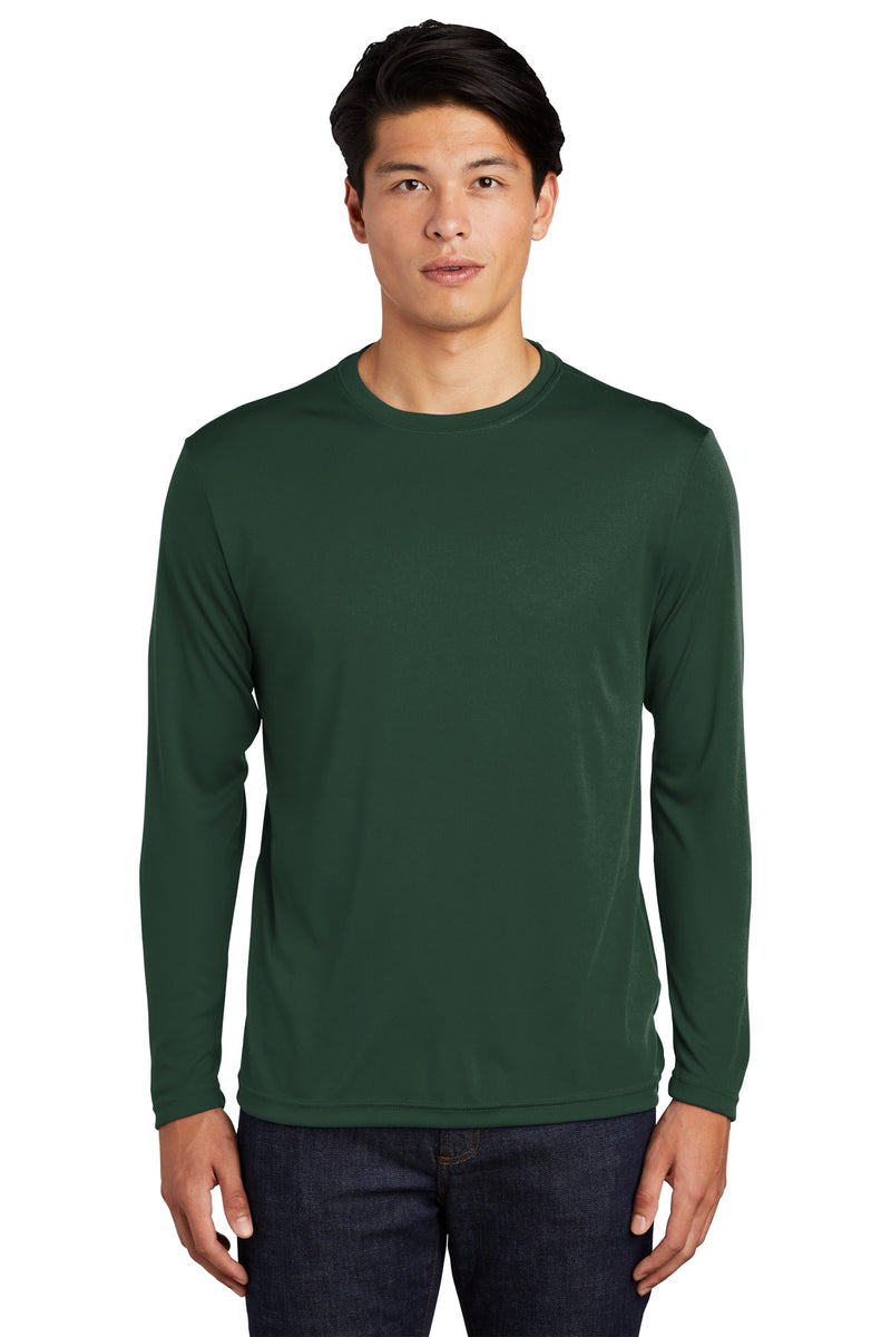 Sport-Tek ®  Long Sleeve PosiCharge ®  Competitor Tee. ST350LS - Forest Green