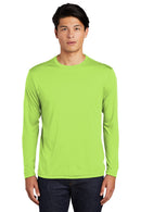 Sport-Tek ®  Long Sleeve PosiCharge ®  Competitor Tee. ST350LS - Lime Shock