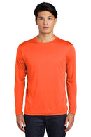 Sport-Tek ®  Long Sleeve PosiCharge ®  Competitor Tee. ST350LS - Neon Orange