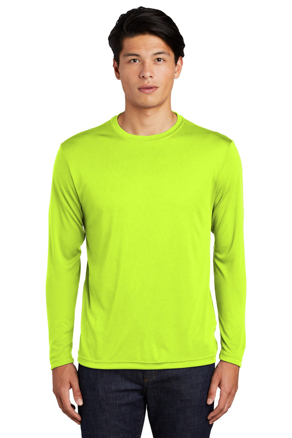Sport-Tek ®  Long Sleeve PosiCharge ®  Competitor Tee. ST350LS - Neon Yellow