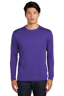Sport-Tek ®  Long Sleeve PosiCharge ®  Competitor Tee. ST350LS - Purple