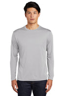 Sport-Tek ®  Long Sleeve PosiCharge ®  Competitor Tee. ST350LS - Silver