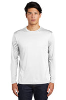 Sport-Tek ®  Long Sleeve PosiCharge ®  Competitor Tee. ST350LS - White