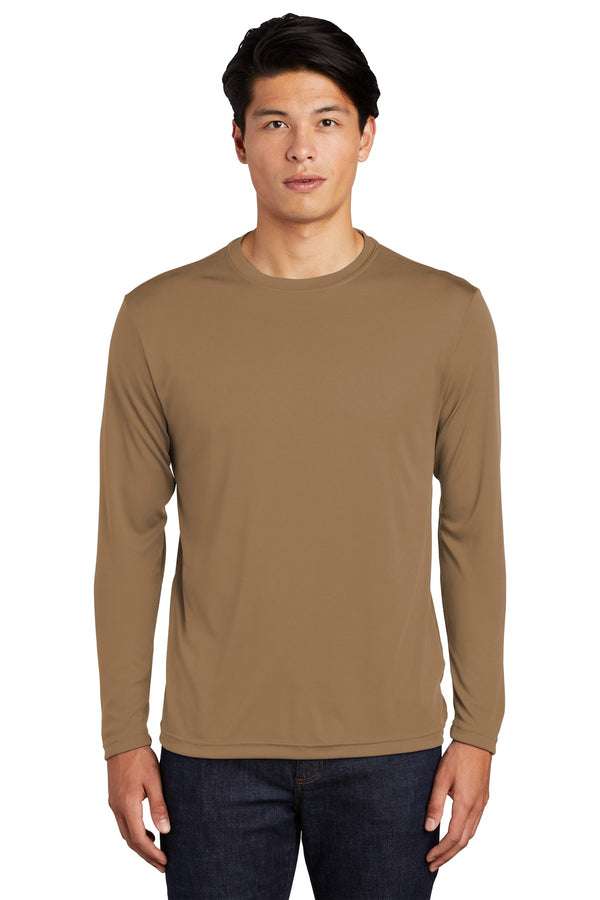 Sport-Tek ®  Long Sleeve PosiCharge ®  Competitor Tee. ST350LS - Woodland Brown