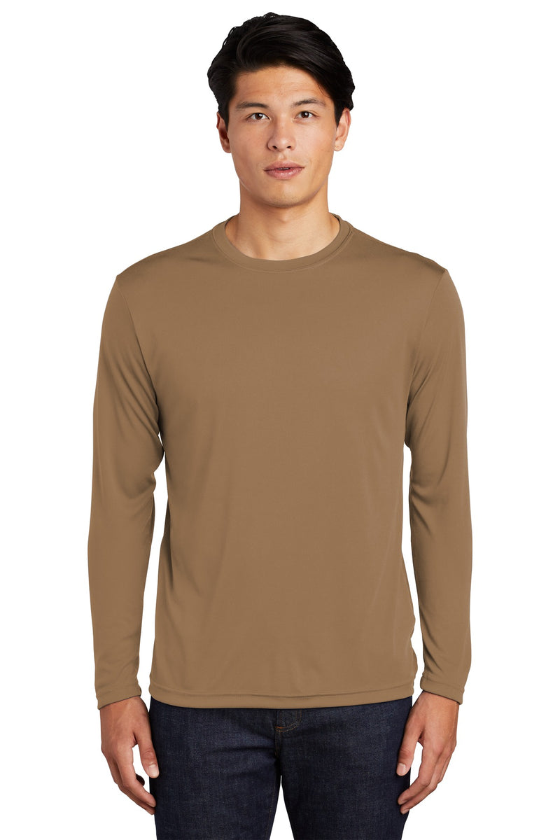 Sport-Tek ®  Long Sleeve PosiCharge ®  Competitor Tee. ST350LS - Woodland Brown