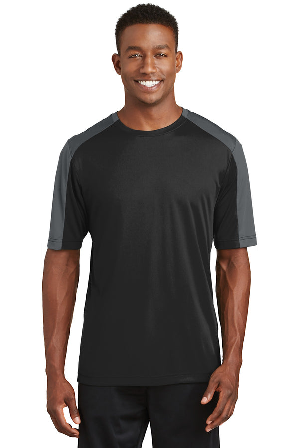 Sport-Tek ®  PosiCharge ®  Competitor   Sleeve-Blocked Tee. ST354