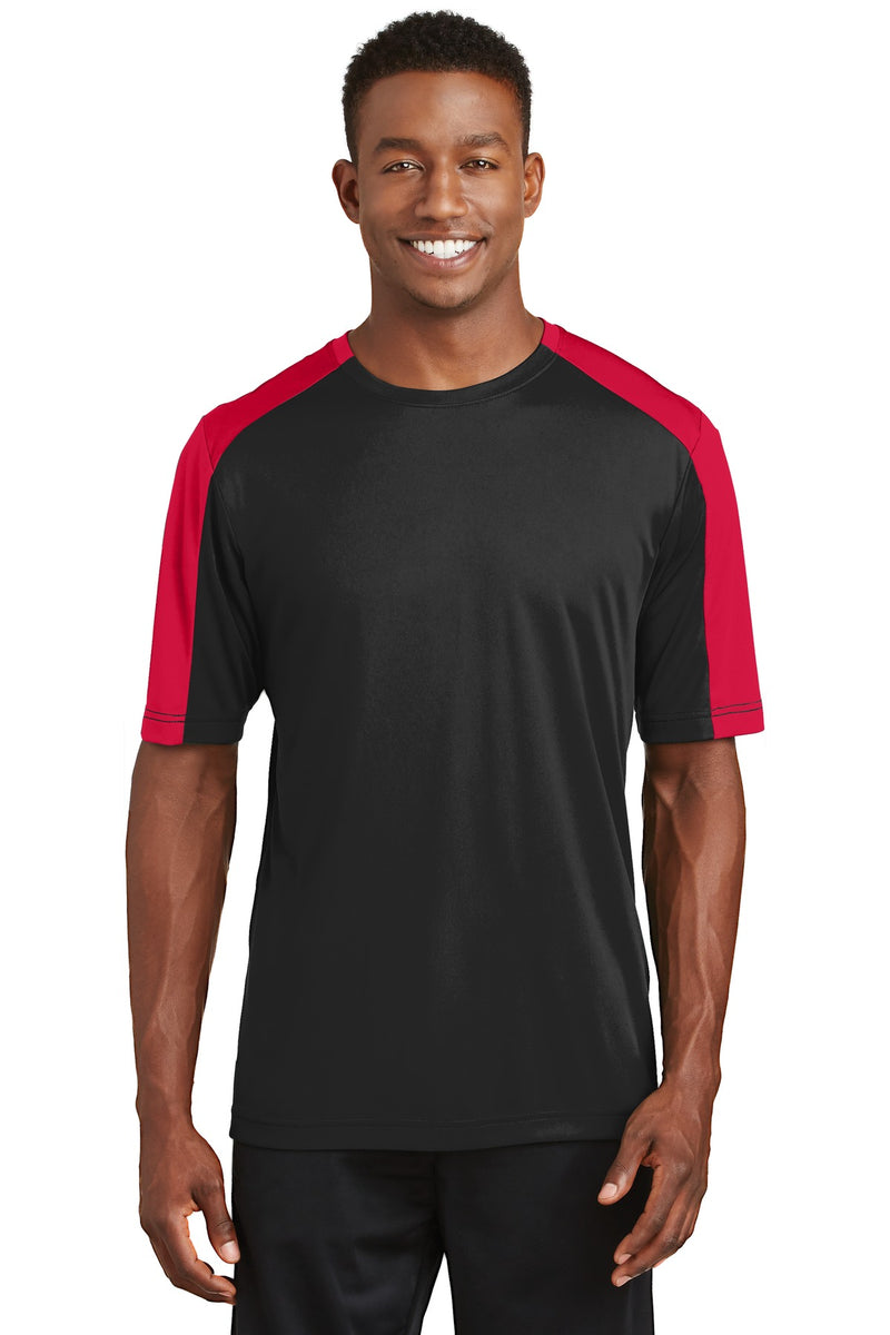 Sport-Tek ®  PosiCharge ®  Competitor   Sleeve-Blocked Tee. ST354