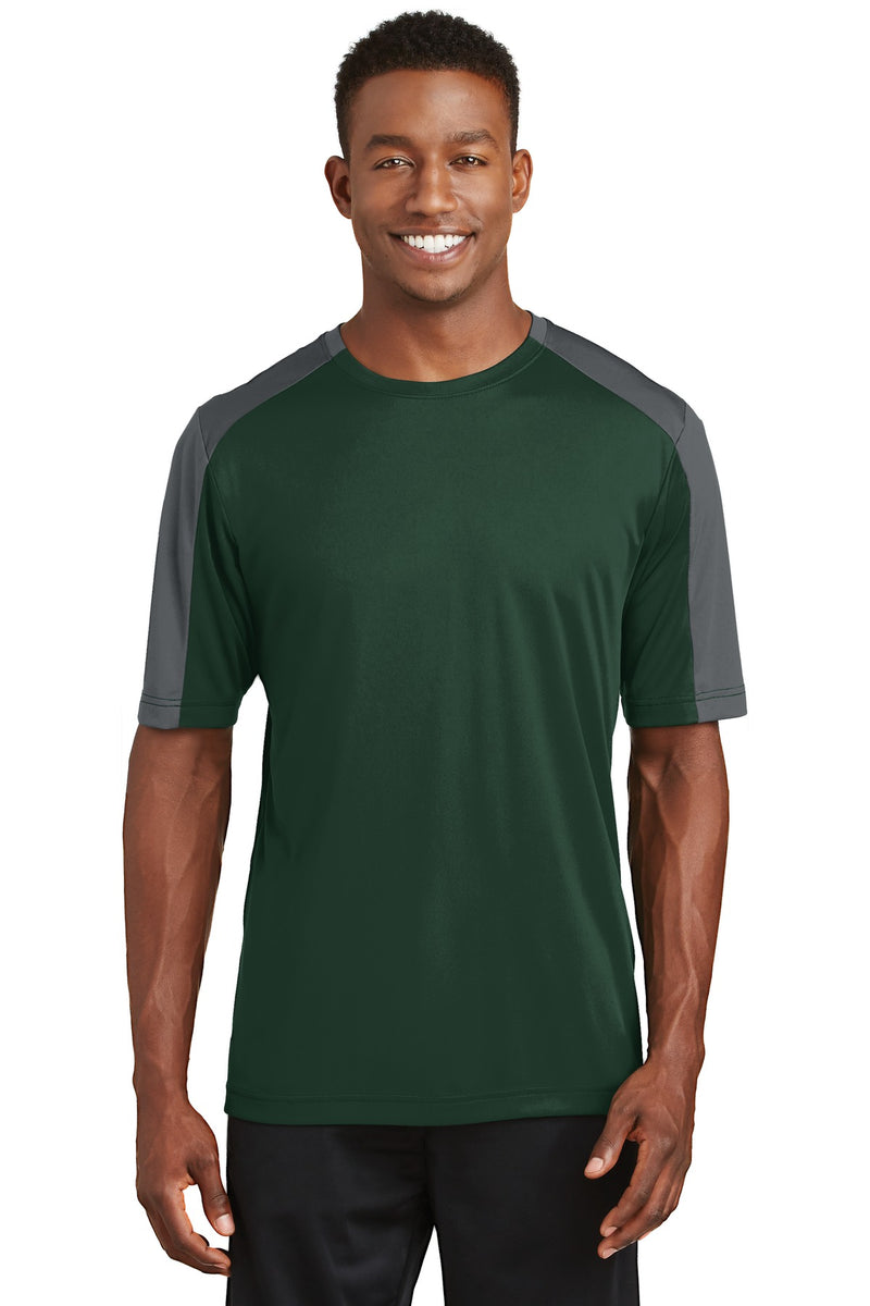 Sport-Tek ®  PosiCharge ®  Competitor   Sleeve-Blocked Tee. ST354