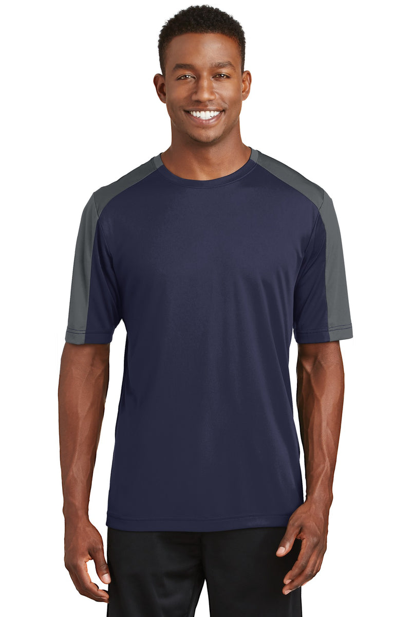 Sport-Tek ®  PosiCharge ®  Competitor   Sleeve-Blocked Tee. ST354