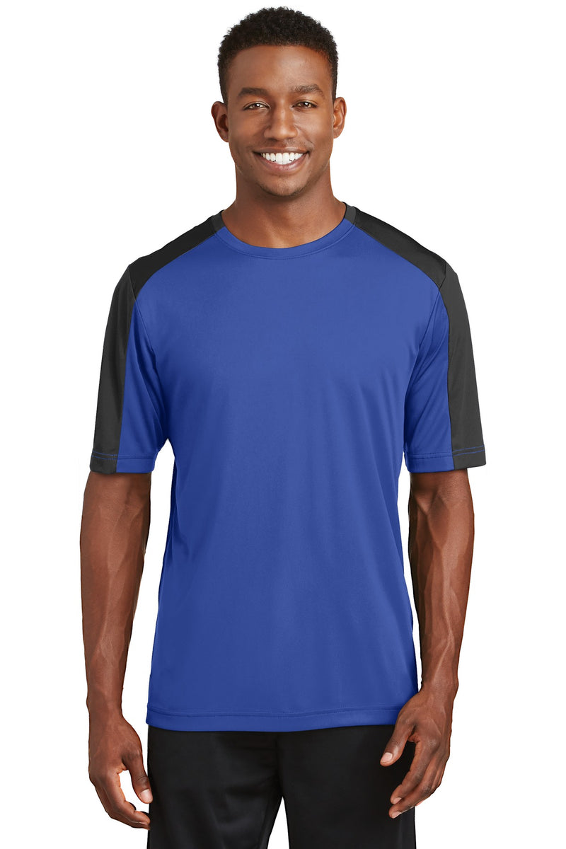 Sport-Tek ®  PosiCharge ®  Competitor   Sleeve-Blocked Tee. ST354