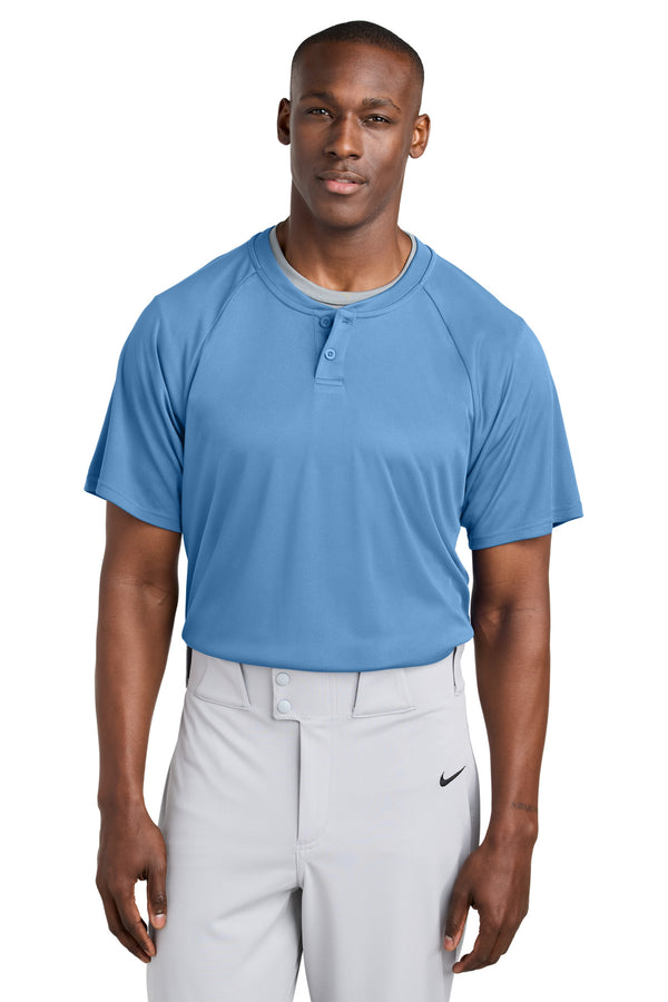 Sport-Tek ®  PosiCharge ®  Competitor   2-Button Henley ST359 - Carolina Blue