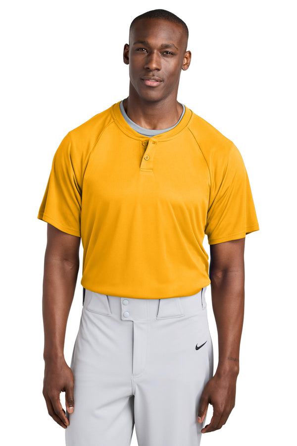Sport-Tek ®  PosiCharge ®  Competitor   2-Button Henley ST359 - Gold