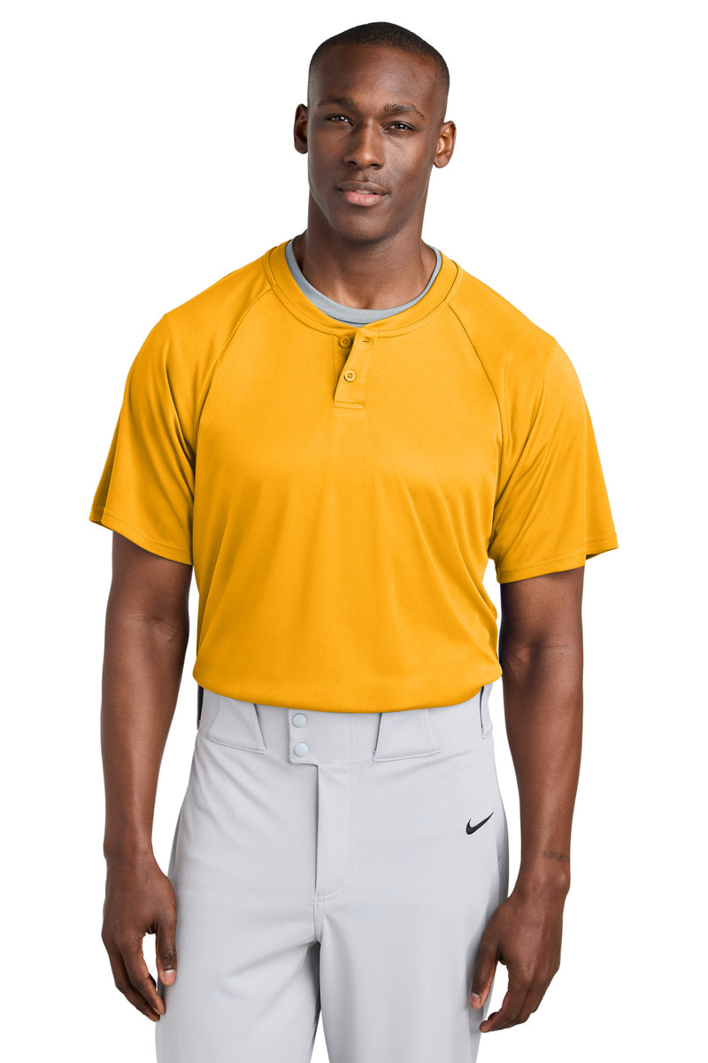 Sport-Tek ®  PosiCharge ®  Competitor   2-Button Henley ST359 - Gold