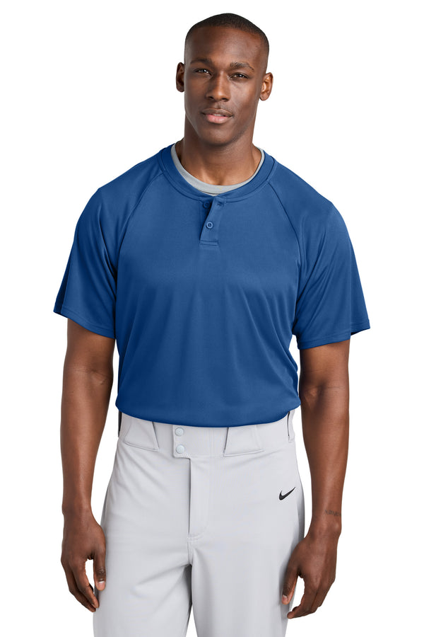 Sport-Tek ®  PosiCharge ®  Competitor   2-Button Henley ST359 - Royal