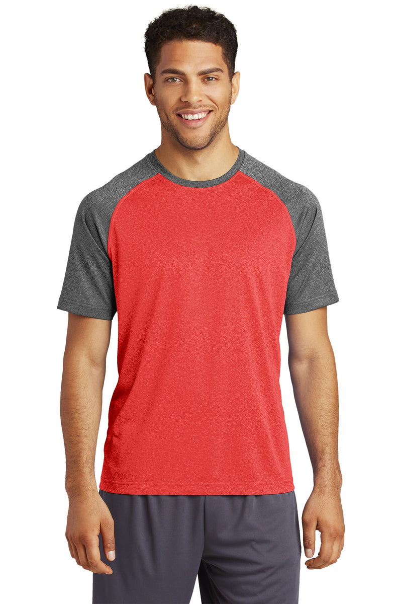 Sport-Tek  ®  Heather-On-Heather Contender    Tee. ST362