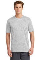 Sport-Tek ®  PosiCharge ®  Electric Heather Tee. ST390 - Silver Electric