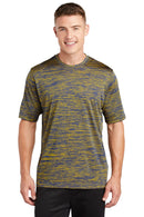 Sport-Tek ®  PosiCharge ®  Electric Heather Tee. ST390 - True Royal-Gold Electric