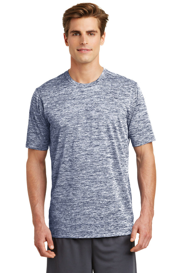 Sport-Tek ®  PosiCharge ®  Electric Heather Tee. ST390 - True Navy Electric