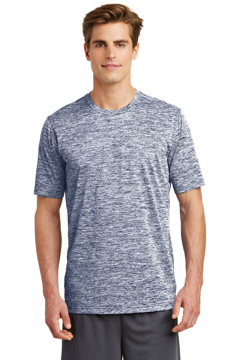 Sport-Tek ®  PosiCharge ®  Electric Heather Tee. ST390 - True Navy Electric