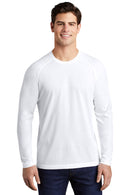 Sport-Tek  ®  PosiCharge  ®  Long Sleeve Tri-Blend Wicking Raglan Tee ST400LS
