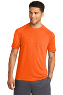 Sport-Tek  ®  PosiCharge  ®  Tri-Blend Wicking Raglan Tee. ST400 - Deep Orange Heather