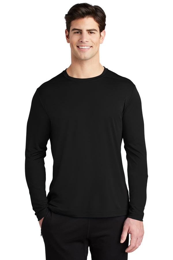 Sport-Tek  ®  Posi-UV ®  Pro Long Sleeve Tee. ST420LS - Black
