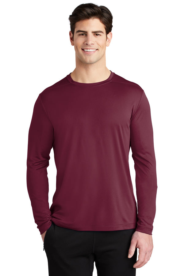 Sport-Tek  ®  Posi-UV ®  Pro Long Sleeve Tee. ST420LS - Cardinal
